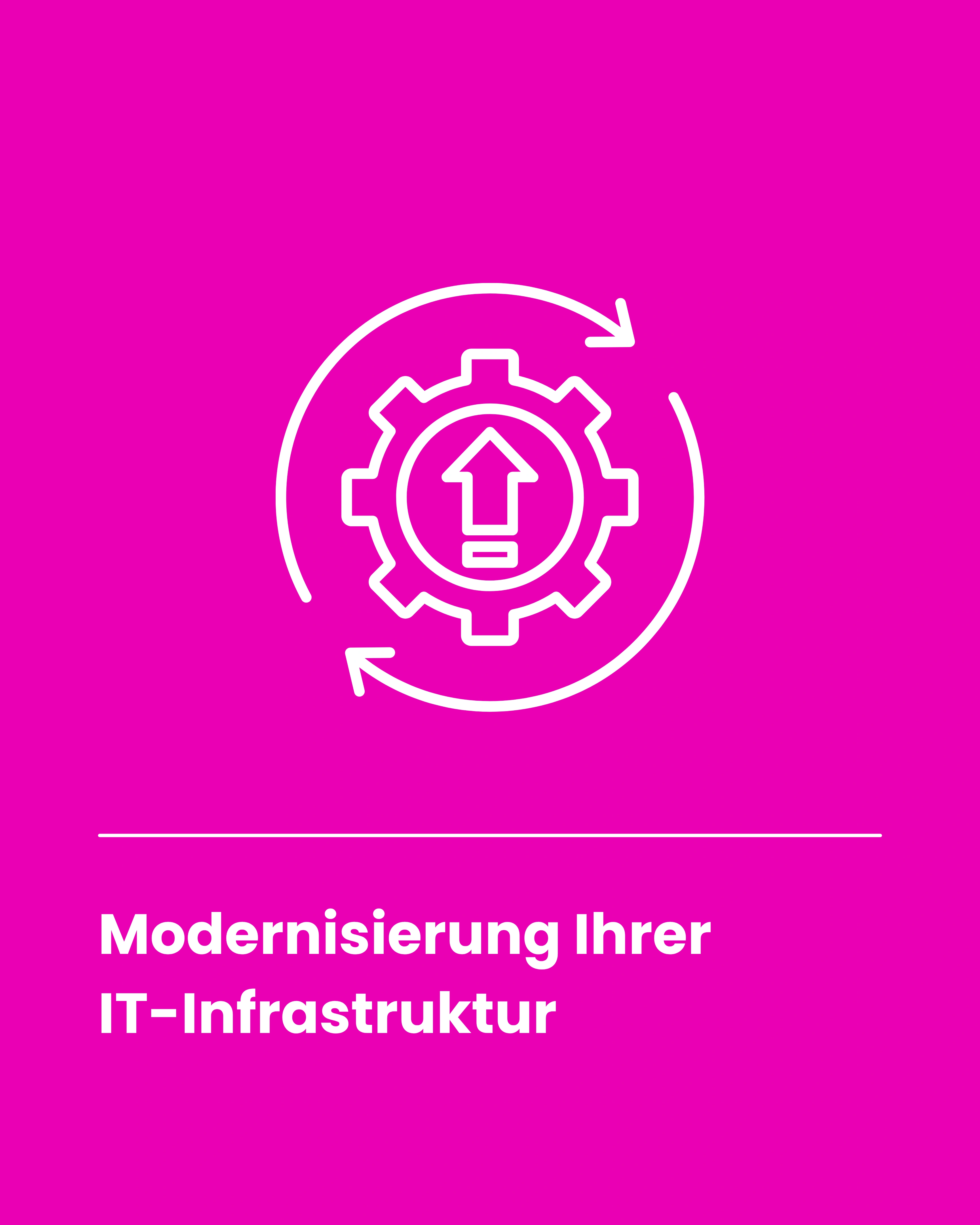 Modernisierung Ihrer IT-Infrastruktur